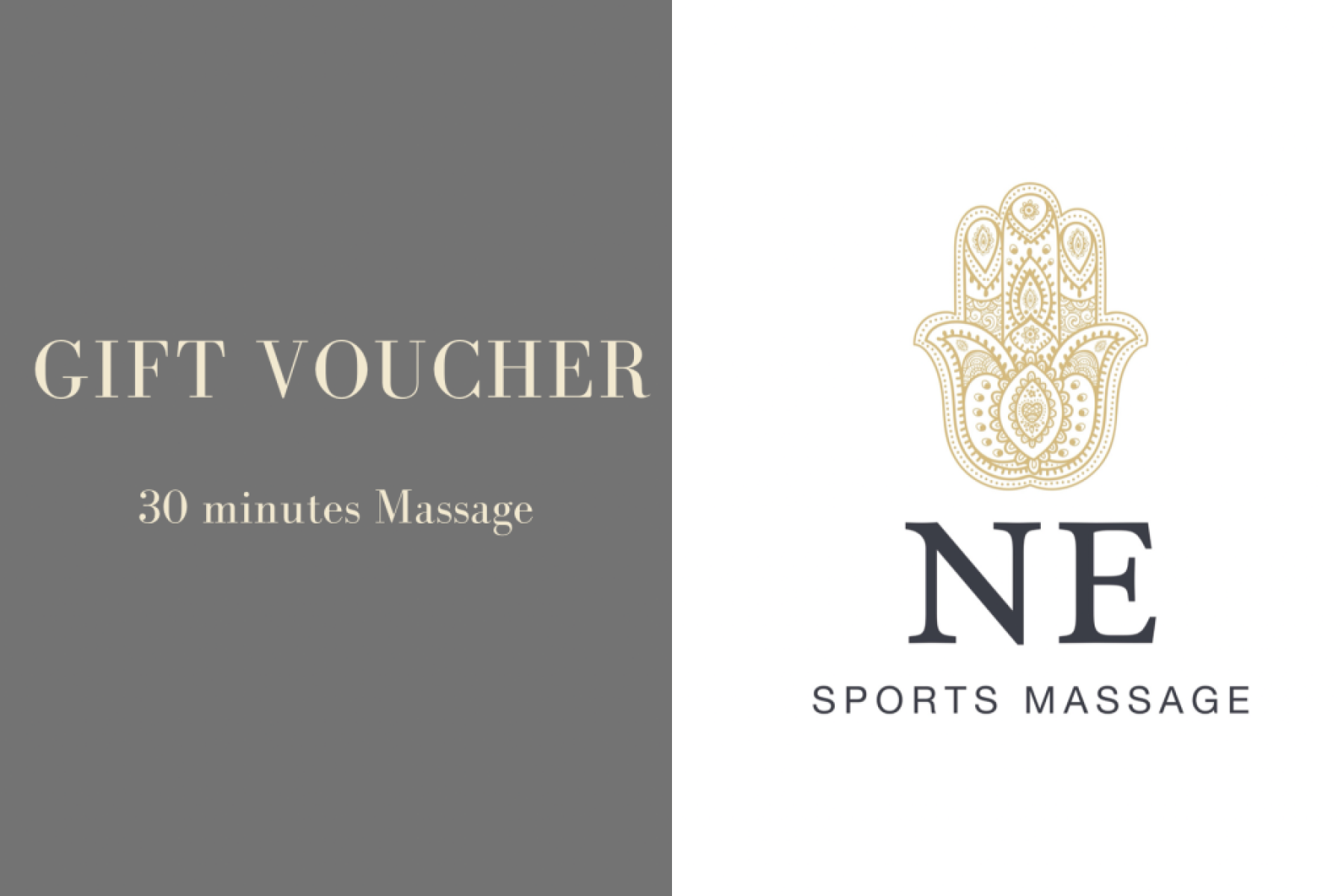 30 Minutes Massage Voucher